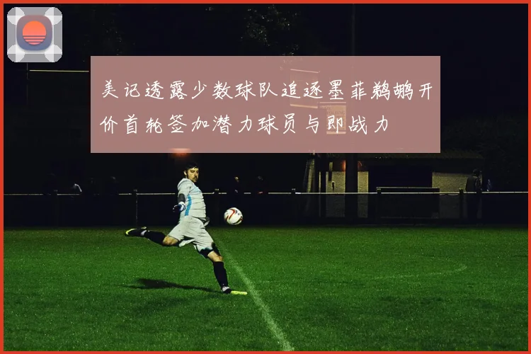 美记透露少数球队追逐墨菲鹈鹕开价首轮签加潜力球员与即战力