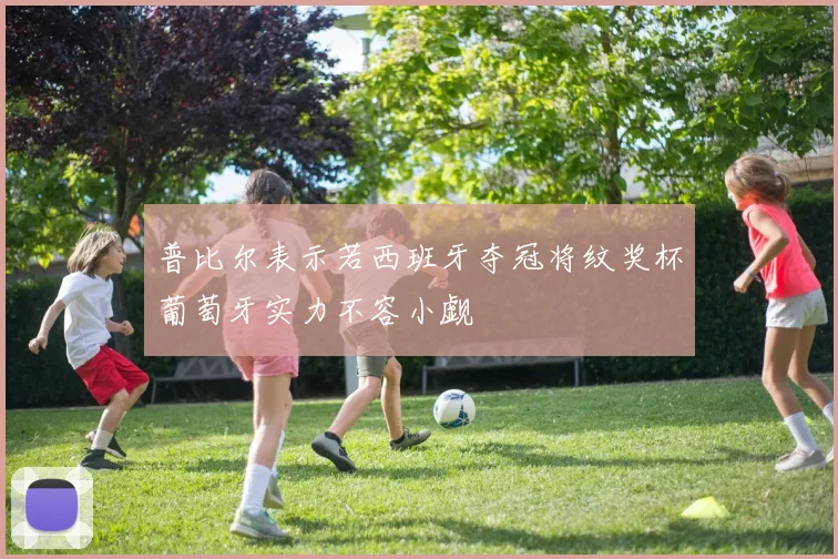 普比尔表示若西班牙夺冠将纹奖杯葡萄牙实力不容小觑